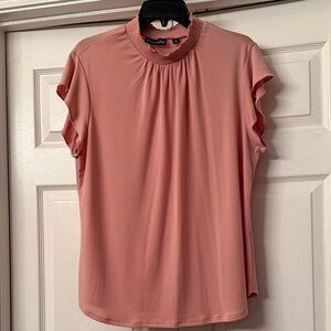 Blush Ruffle Sleeve Women's Blouse from 7th Avenue NY & Co